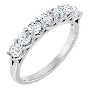 Eternity And Anniversary Bands | Seven-Stone Anniversary Band